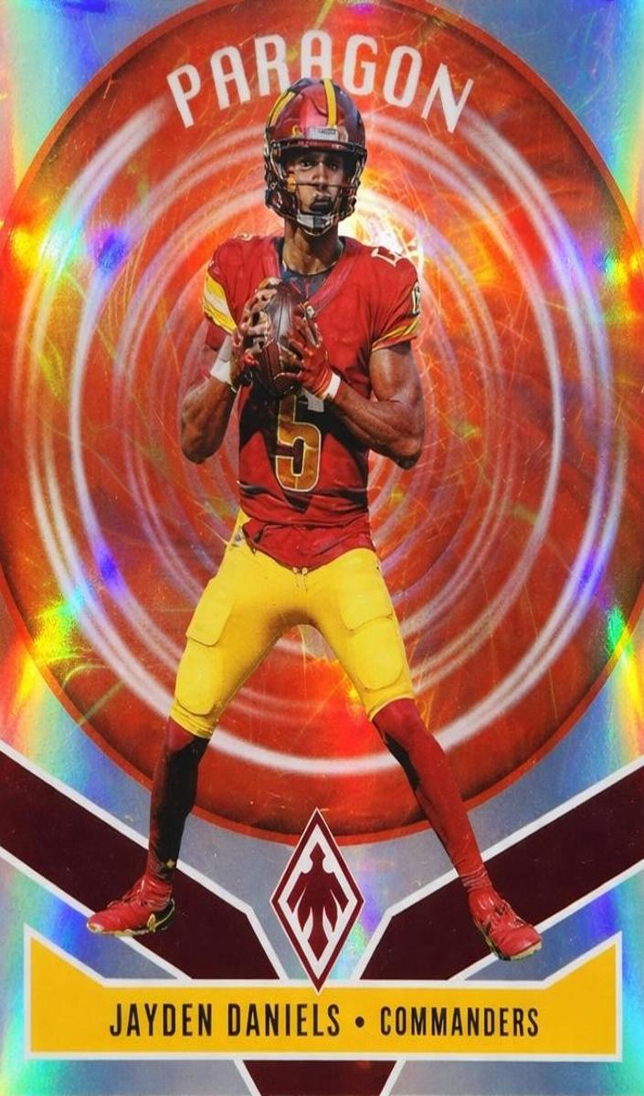 2025 Panini Prizm Manga Horizontal Jayden Daniels #1 card