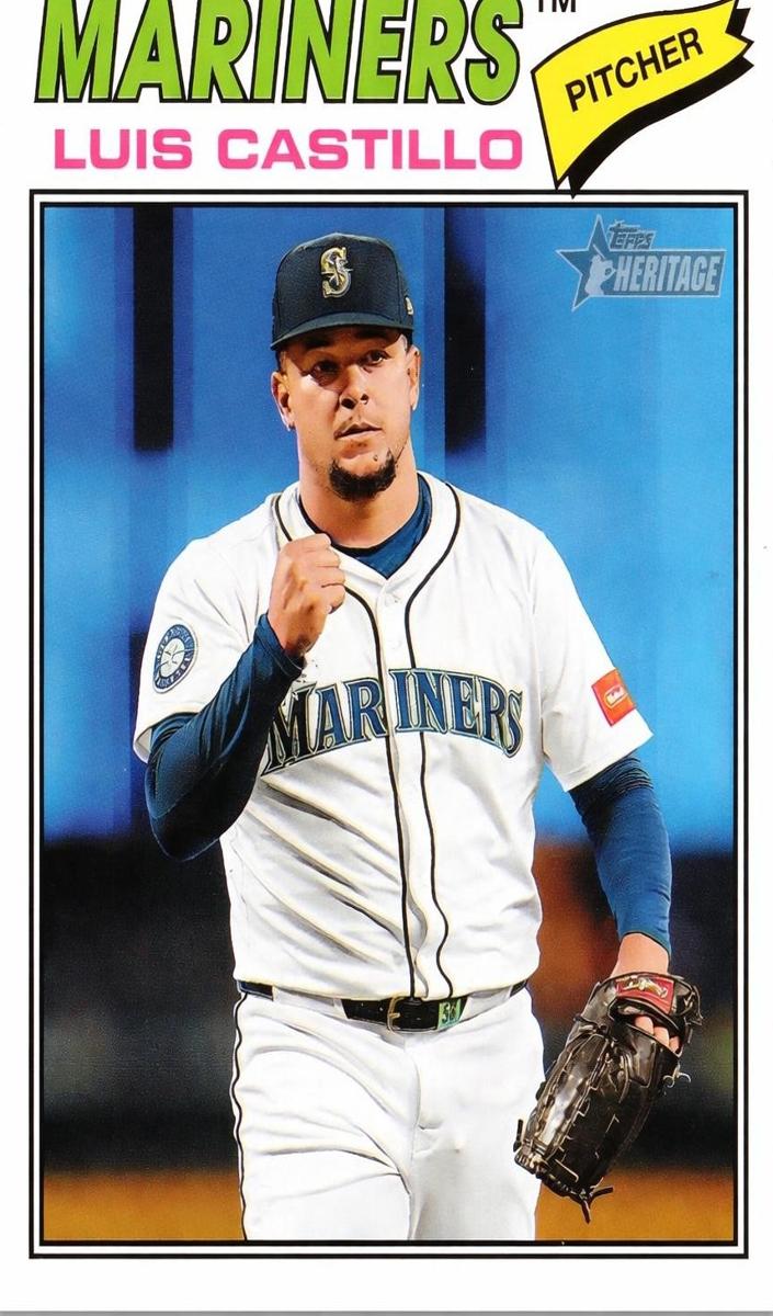 2026 Topps Heritage Luis Castillo #24 card