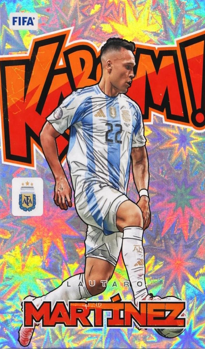2024 Panini Donruss Kaboom Lautaro Martinez #12 card