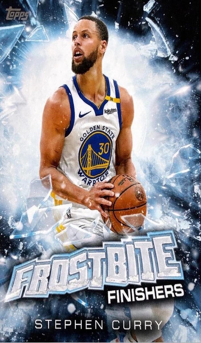 2025 Topps Holiday Frostbite Finishers Stephen Curry #FF-SC card