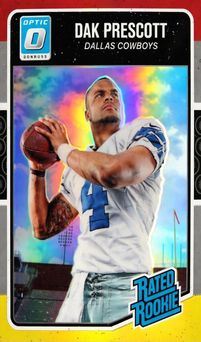 2016 Dak Prescott [Red And Yellow] #162