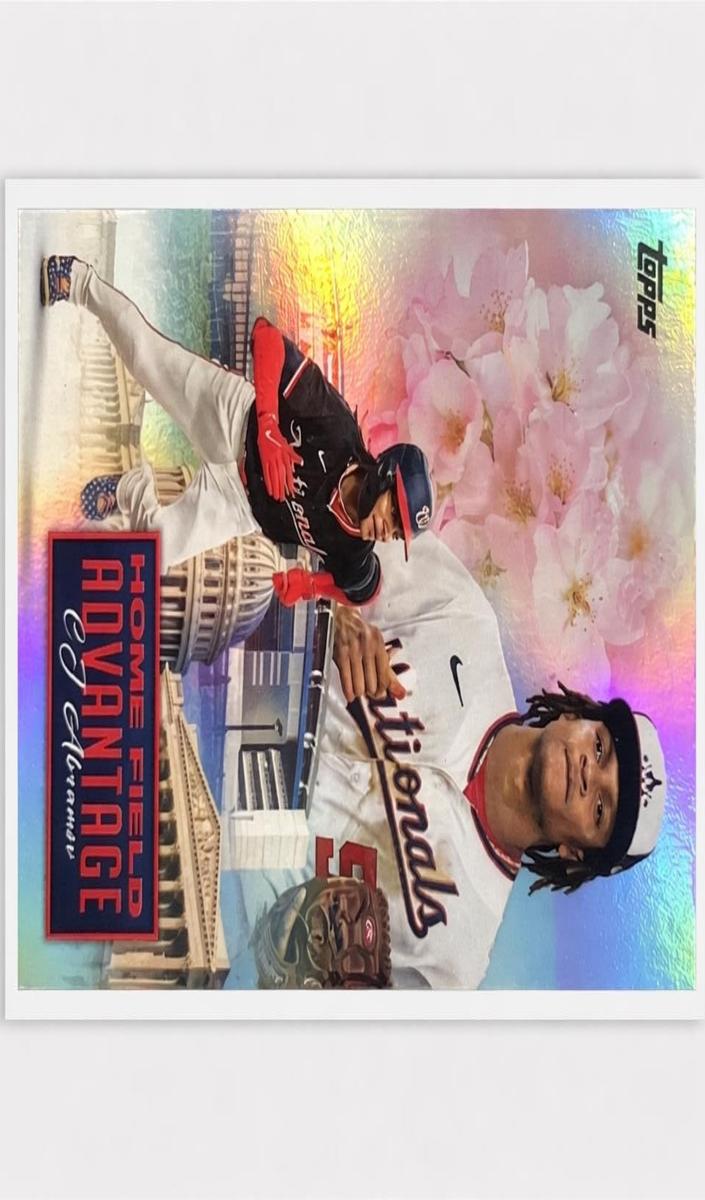 2024 Topps Chrome Update Home Field Advantage CJ Abrams #HFAC-24 card
