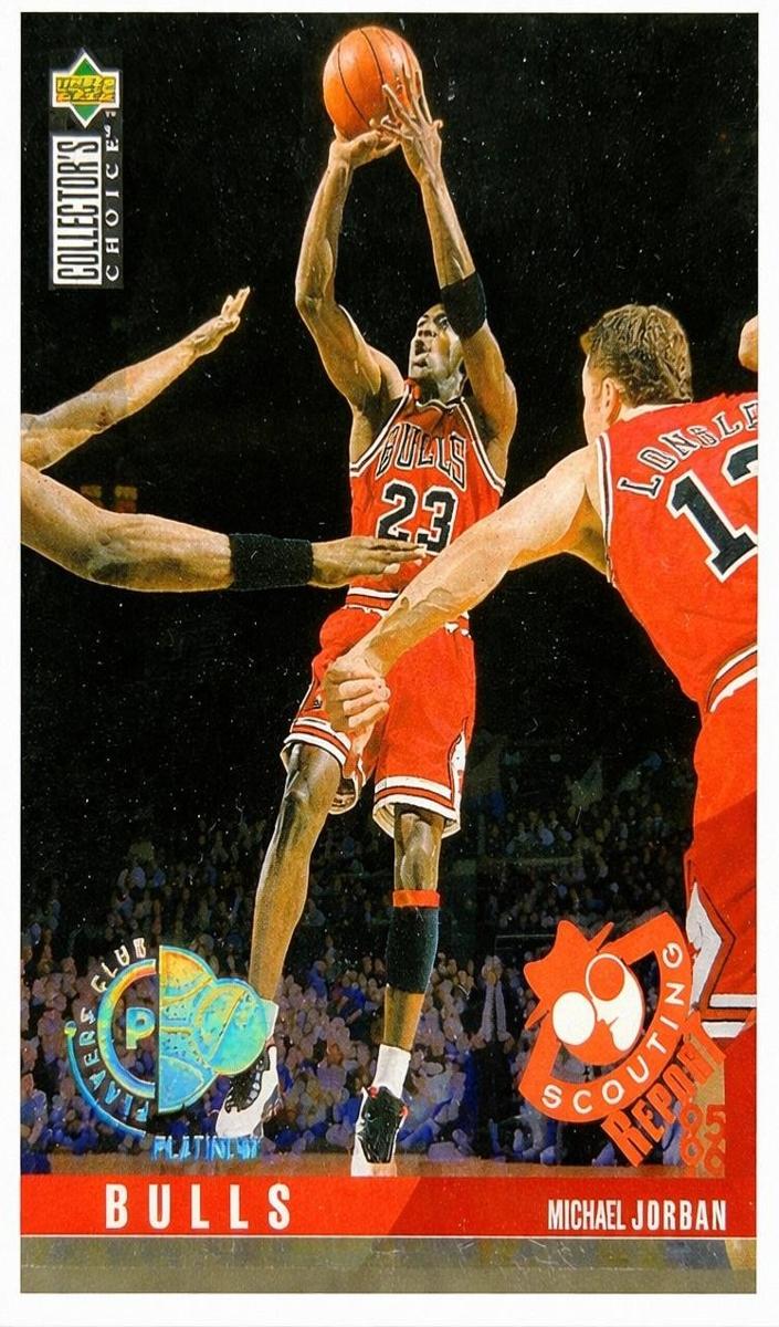 1995 Michael Jordan [Player's Club Platinum] #324