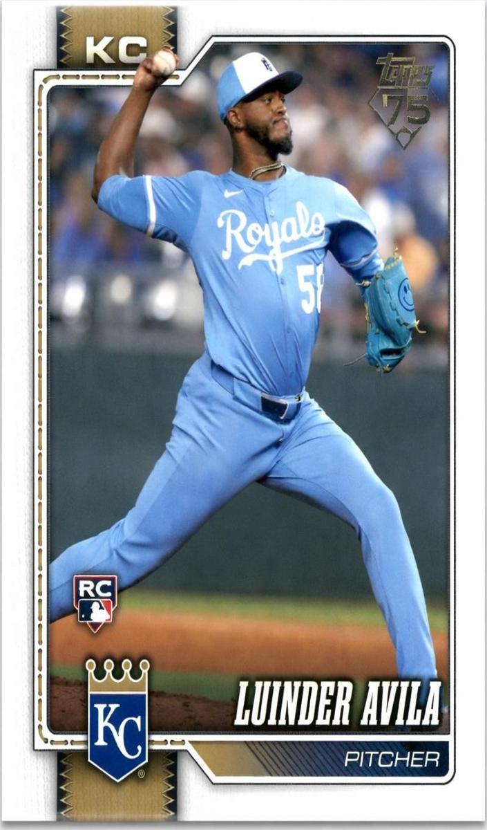 Luinder Avila 2026 Topps Baseball card
