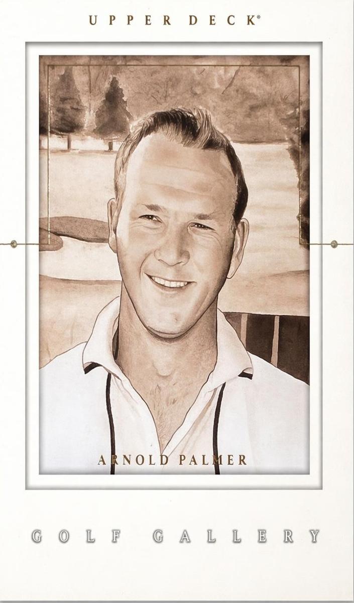 2001 Upper Deck Gallery Arnold Palmer #GG3 card