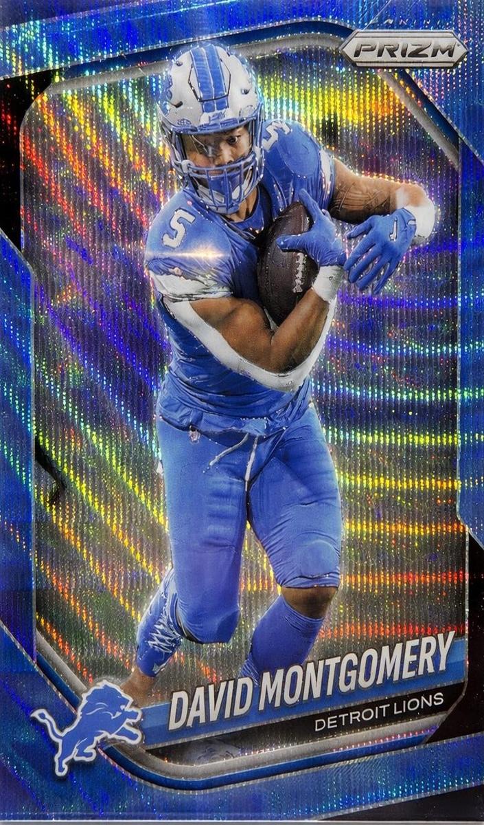 David Montgomery 2025 Prizm Football card