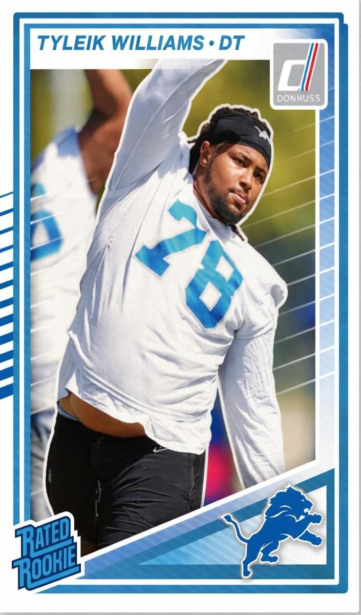 Tyleik Williams 2025 Donruss Football card