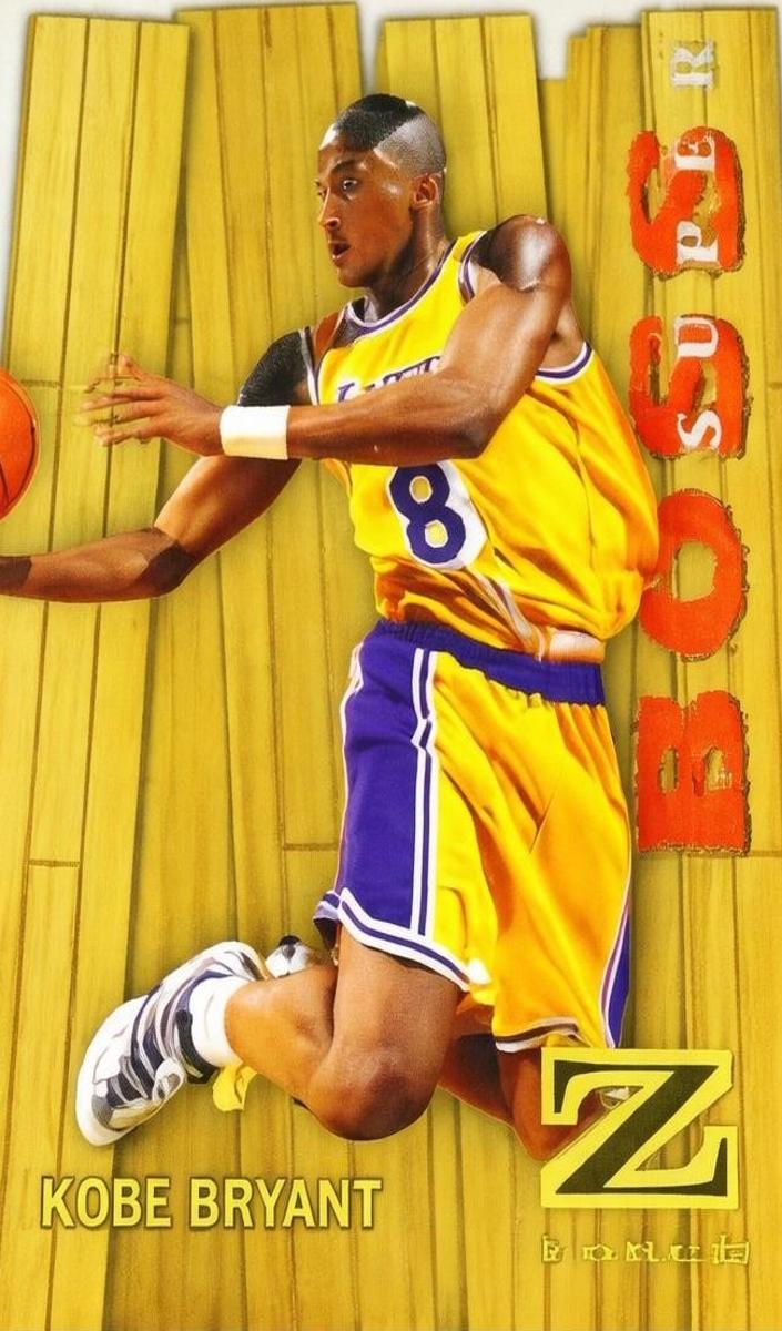 1997 SkyBox SUPER BOSS #3 Kobe Bryant front