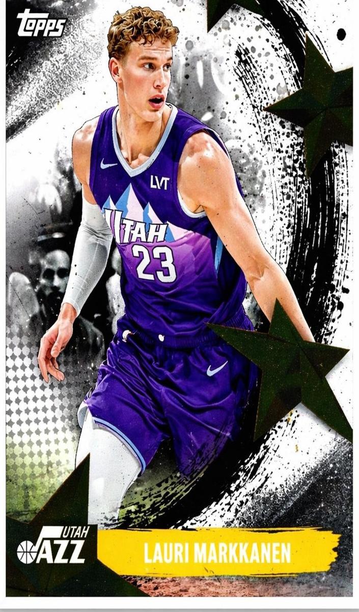 Lauri Markkanen 2025 Topps Basketball card