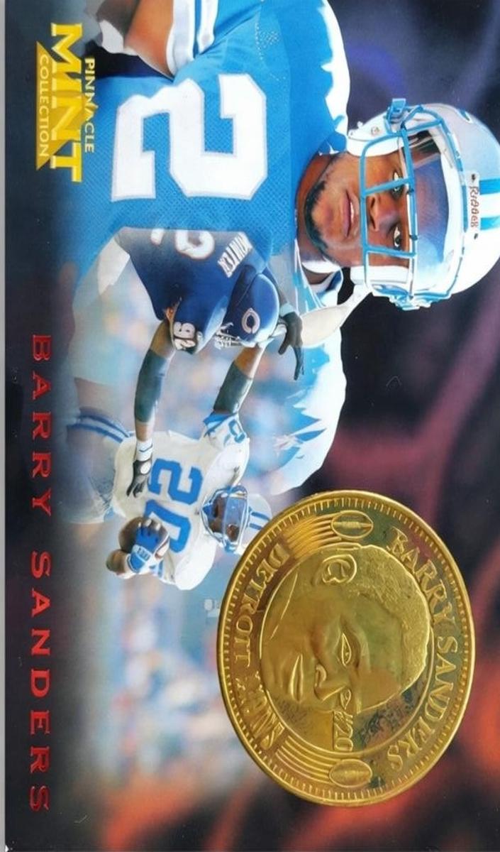 1996 Barry Sanders [Bronze] #17