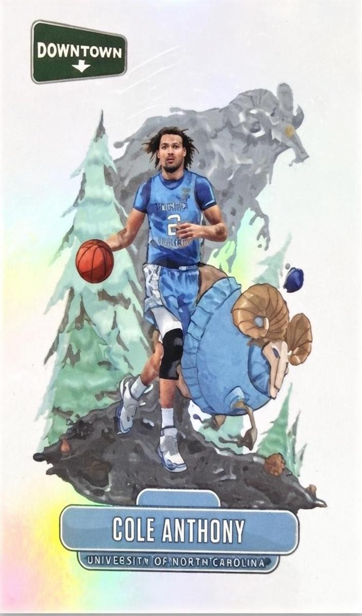 2020 Panini Prizm #D3 Cole Anthony front