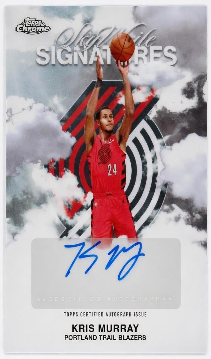 2025 Topps Chrome Sky Write Signature Kris Murray #SWS-KM card