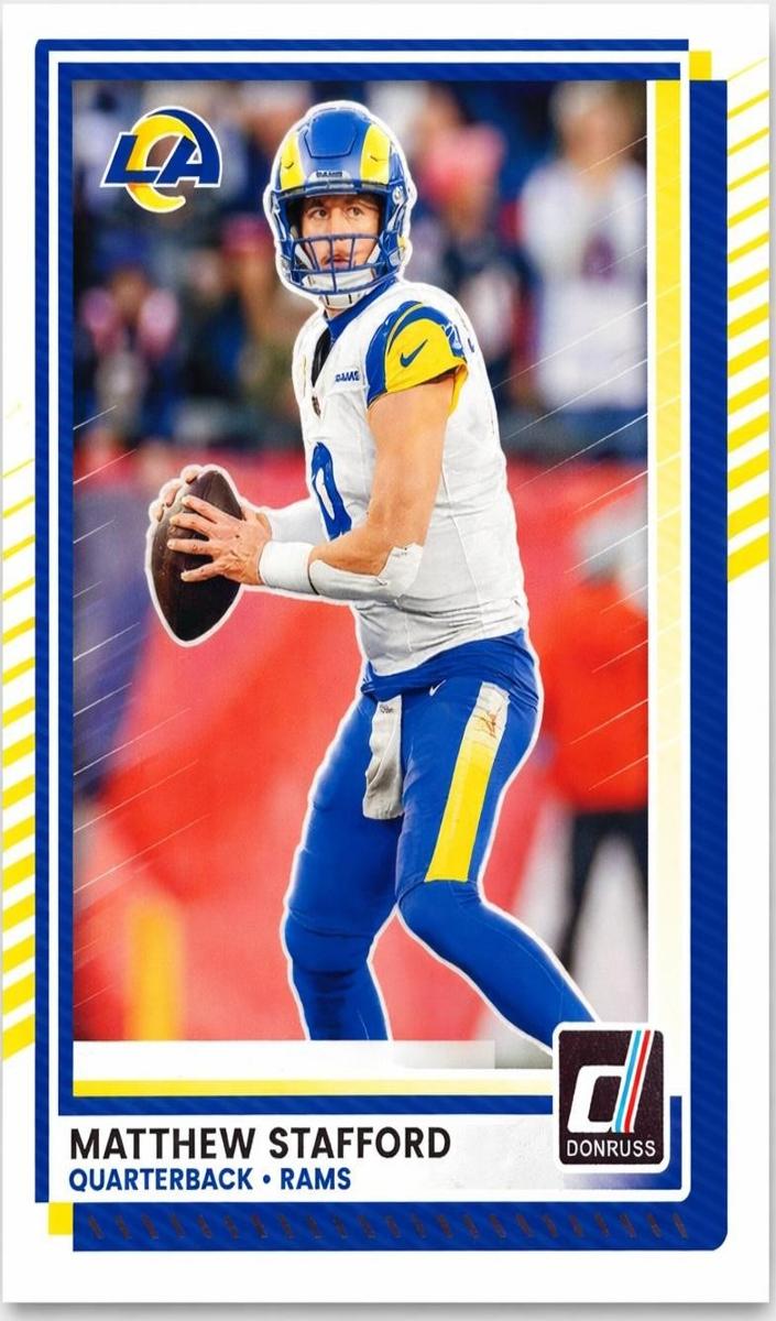 2025 Panini Donruss Matthew Stafford #296 card