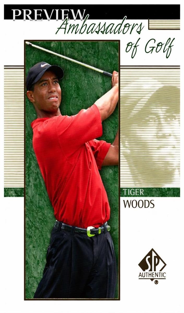 2001 Tiger Woods [Red] #51