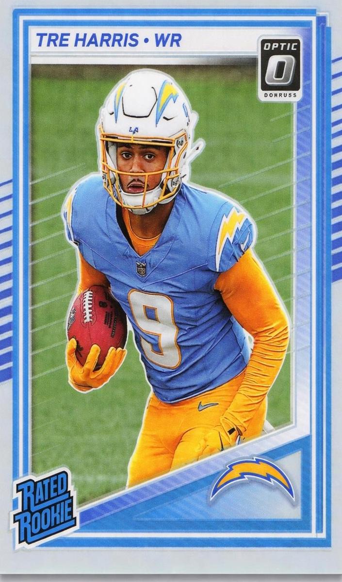 Tre Harris 2025 Donruss Optic Football card
