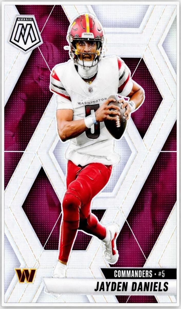 Jayden Daniels 2025 Mosaic Football card
