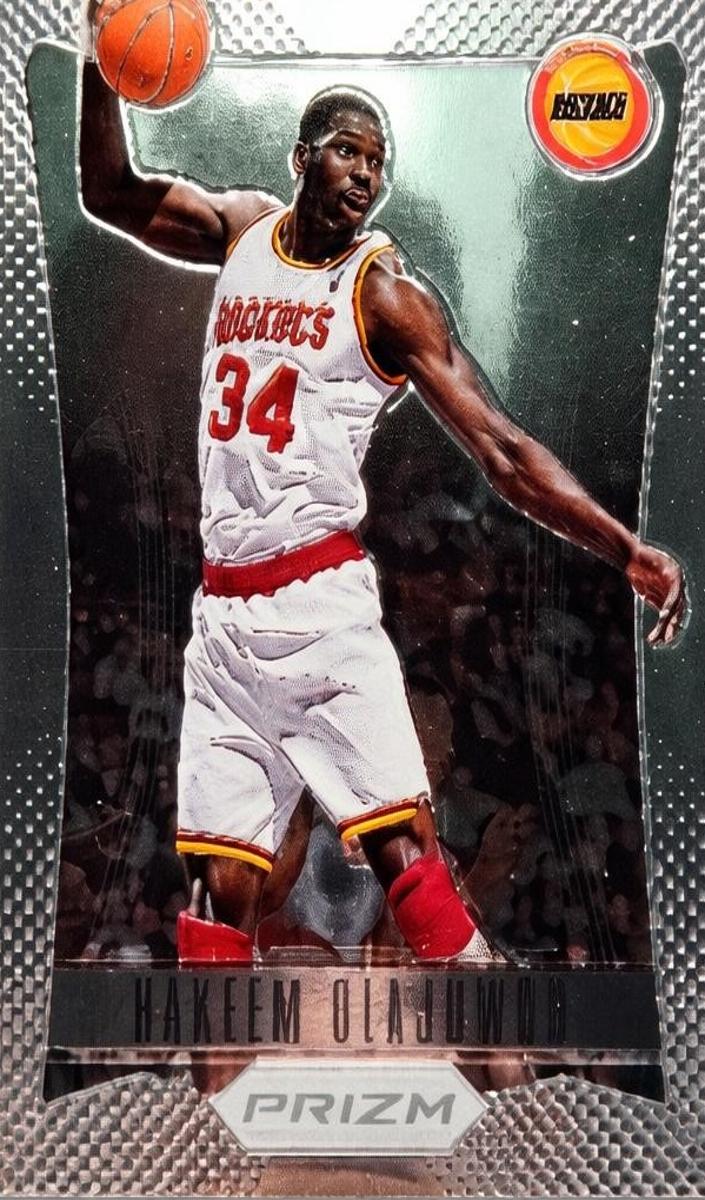 2012 Panini Prizm Hakeem Olajuwon [Green] #155 card