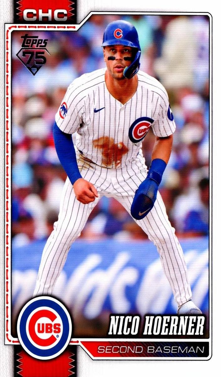Nico Hoerner 2026 Topps Baseball card