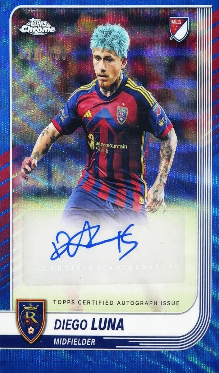 2025 Diego Luna [Blue Wave Refractor] #CA-DL