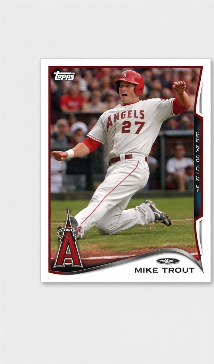 2014 Mike Trout [No Sparkle On Cleat] #1