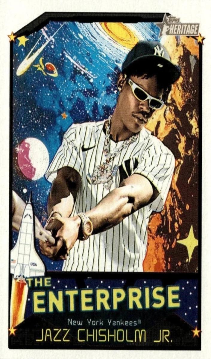 Jazz Chisholm Jr 2026 Topps Heritage The Enterprise Baseball
