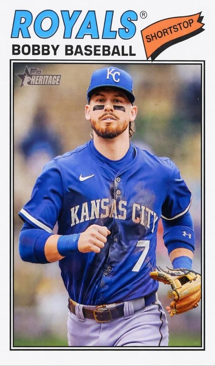 Bobby Witt Jr. 2026 Heritage card