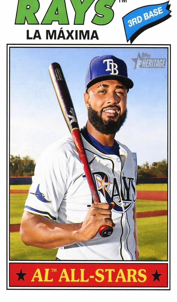 Junior Caminero 2026 Heritage card