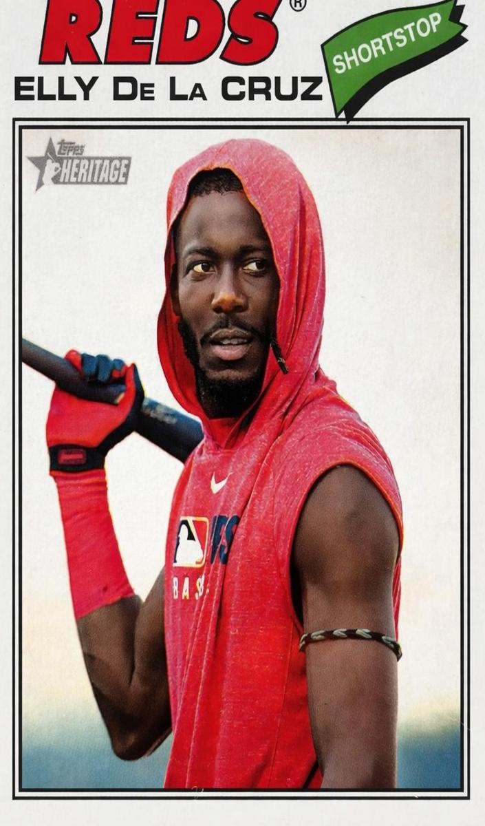 Elly De La Cruz 2026 Heritage card