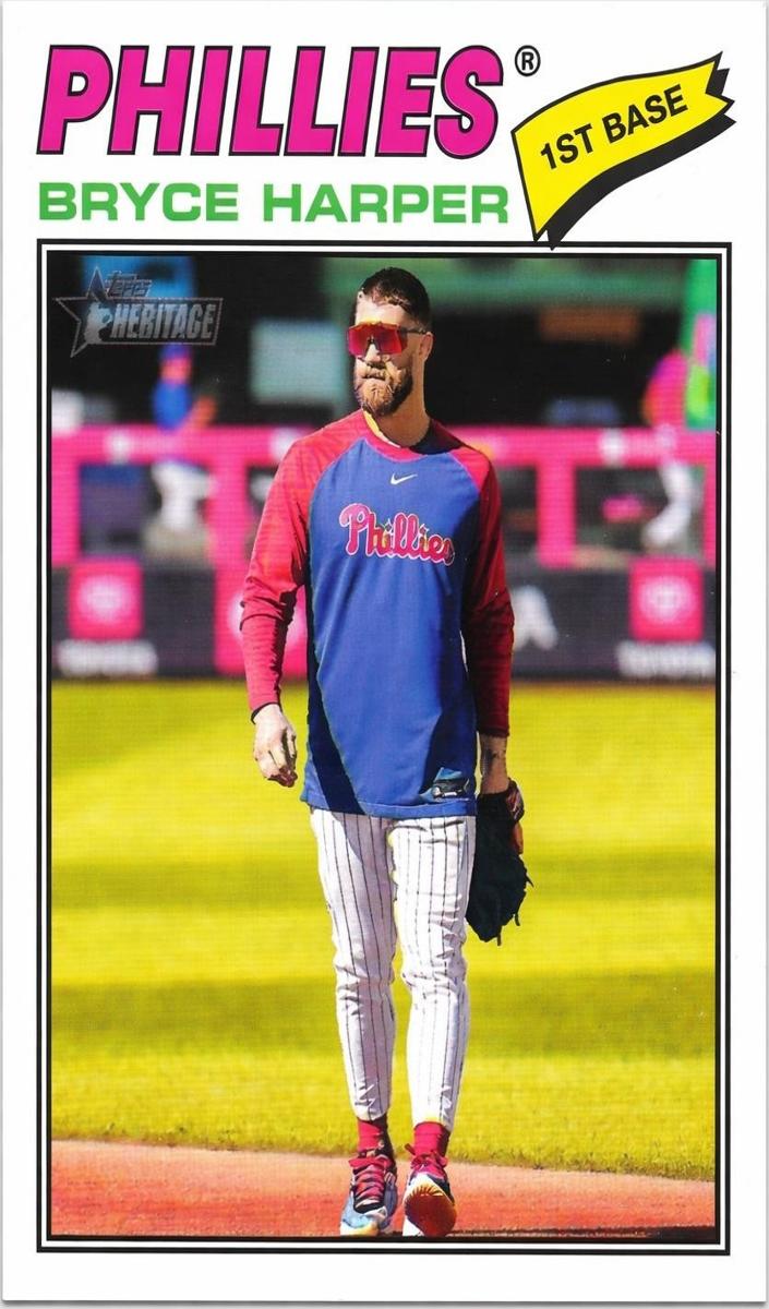 Bryce Harper 2026 Heritage card