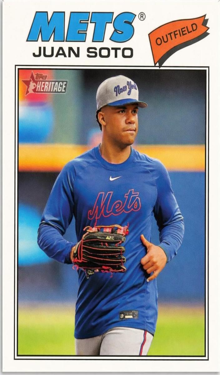 Juan Soto 2026 Heritage card