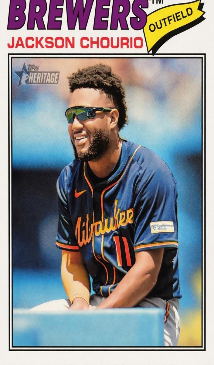 Jackson Chourio 2026 Heritage card