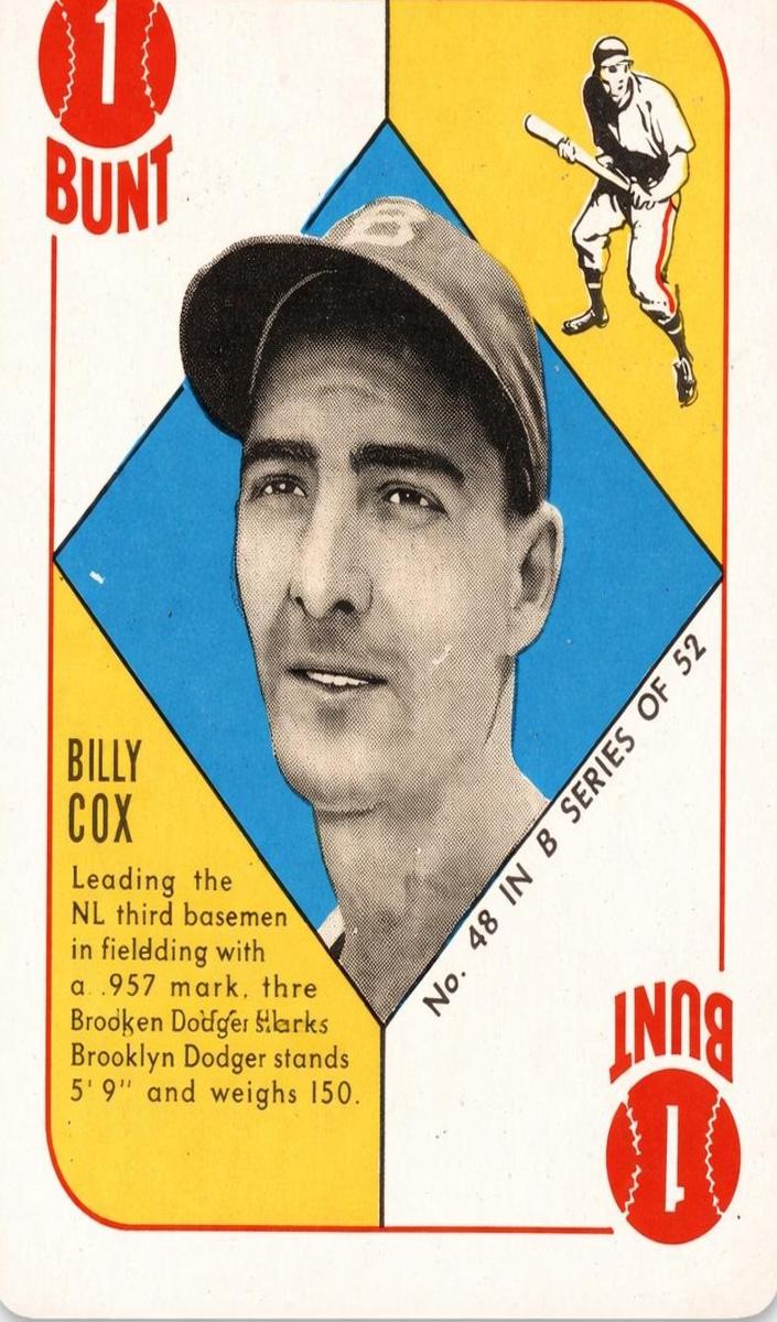 1951 Billy Cox #48