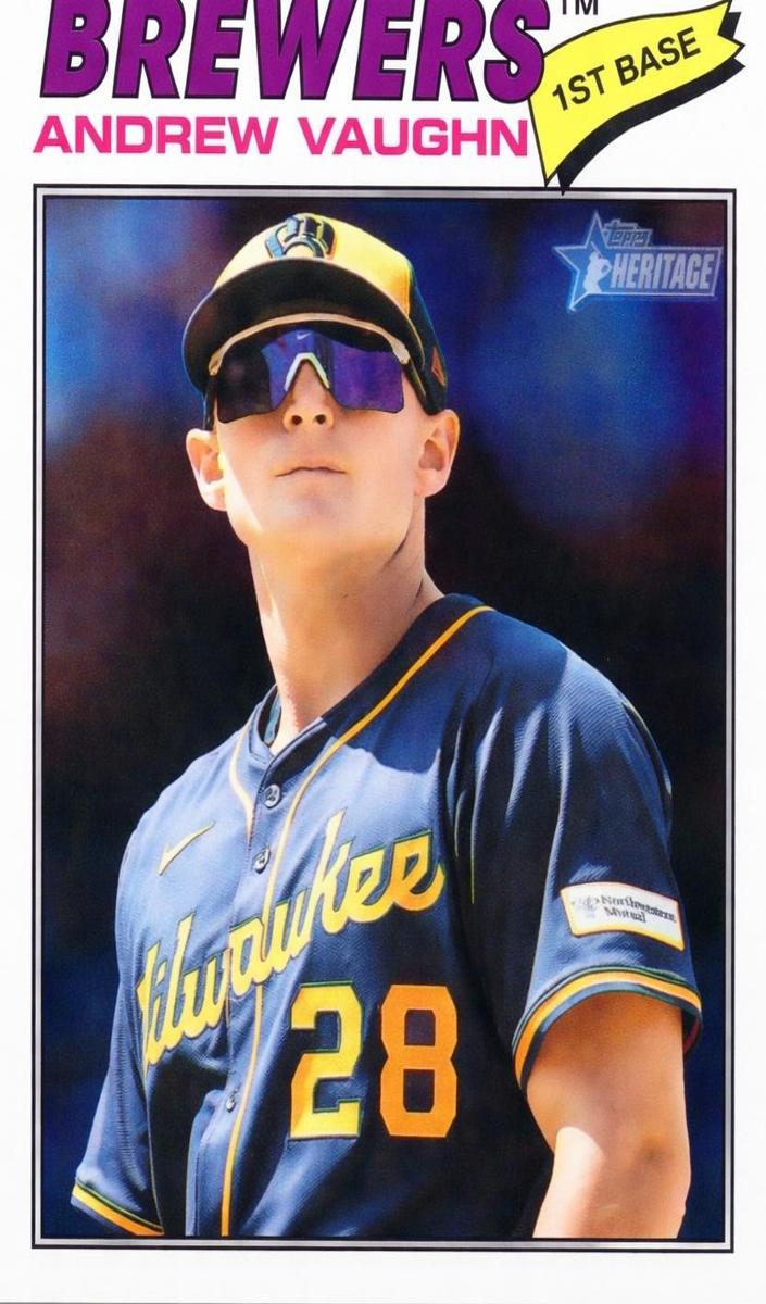 2026 Topps Heritage Andrew Vaughn #309 card