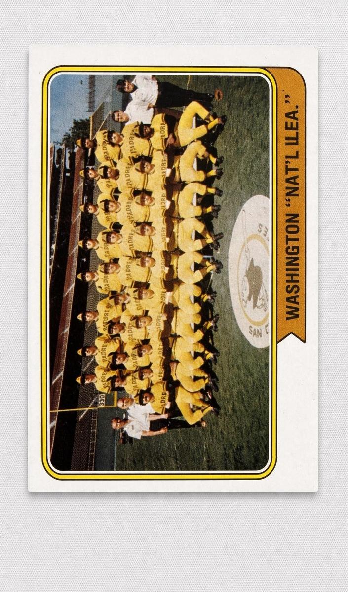 1974 San Diego Padres Team #226