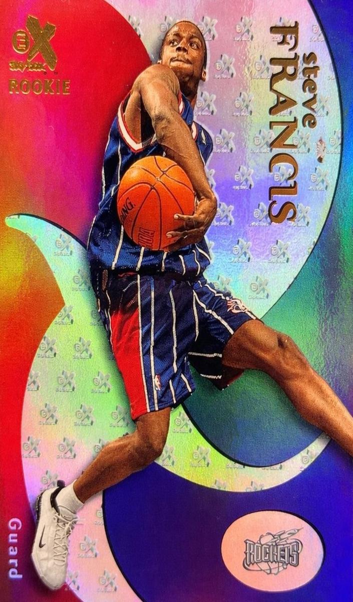 1999 Skybox E-X Steve Francis #80 card