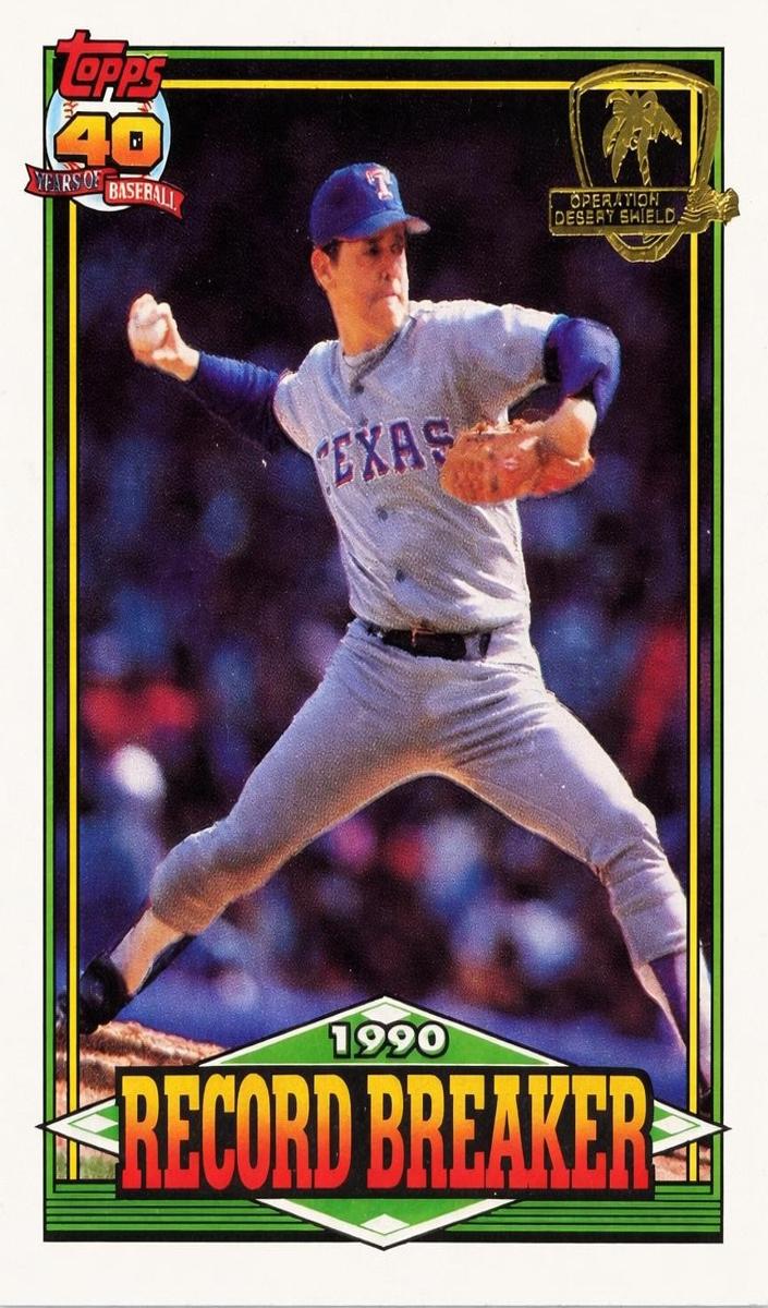 1991 Nolan Ryan [Record Breaker] #6