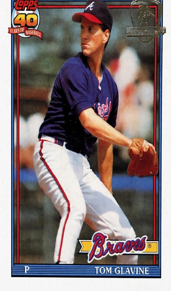 1991 Tom Glavine #82