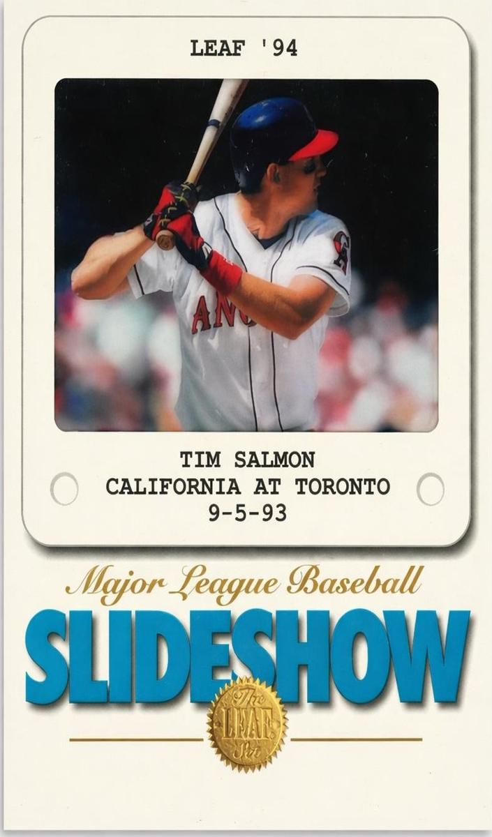 1994 Leaf Tim Salmon #8 card