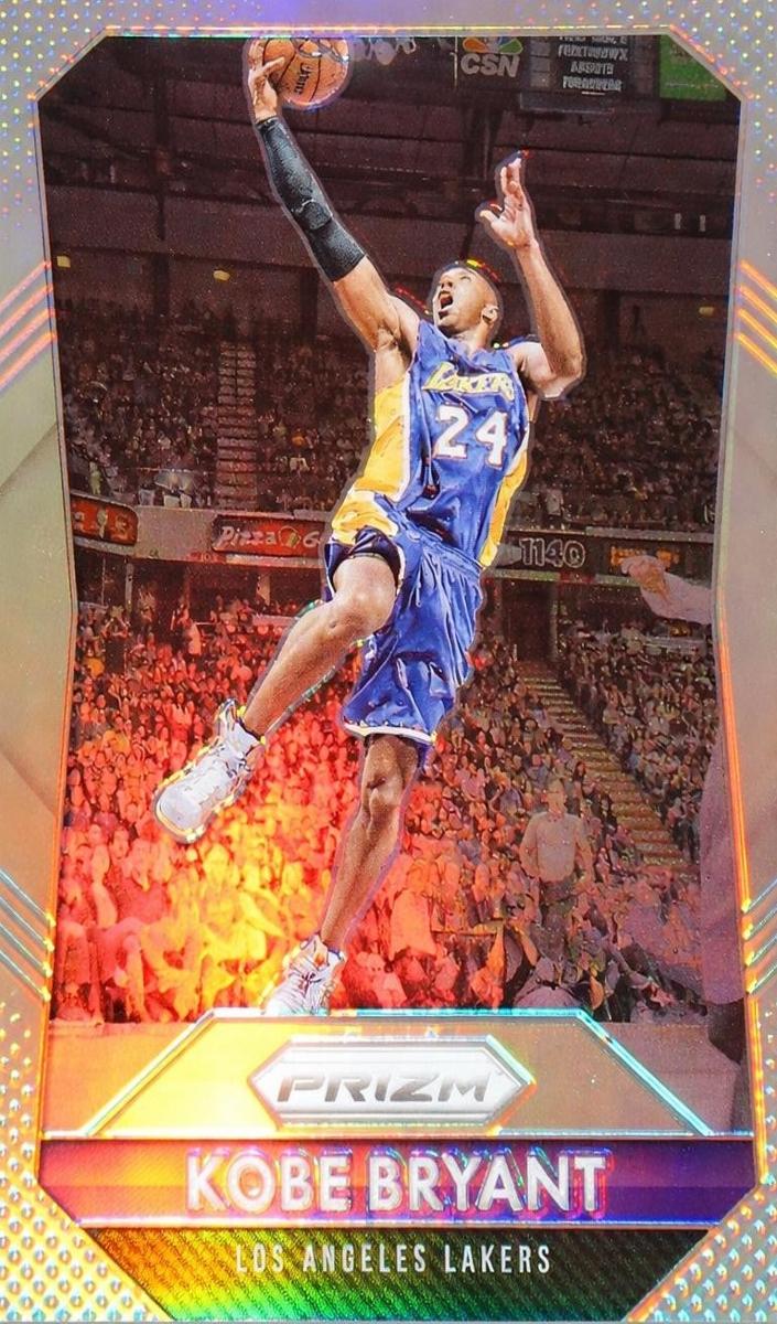 2015 Panini Prizm silver #182 Kobe Bryant front