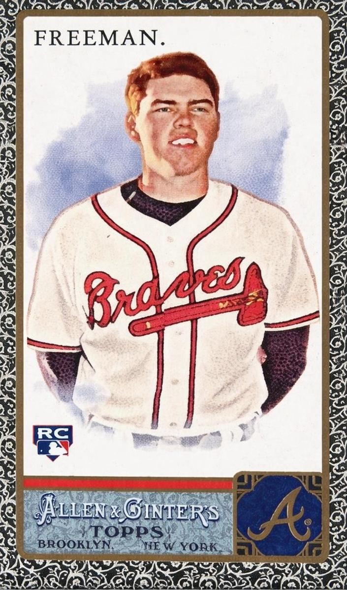 2011 Freddie Freeman [Mini Black Border] #198