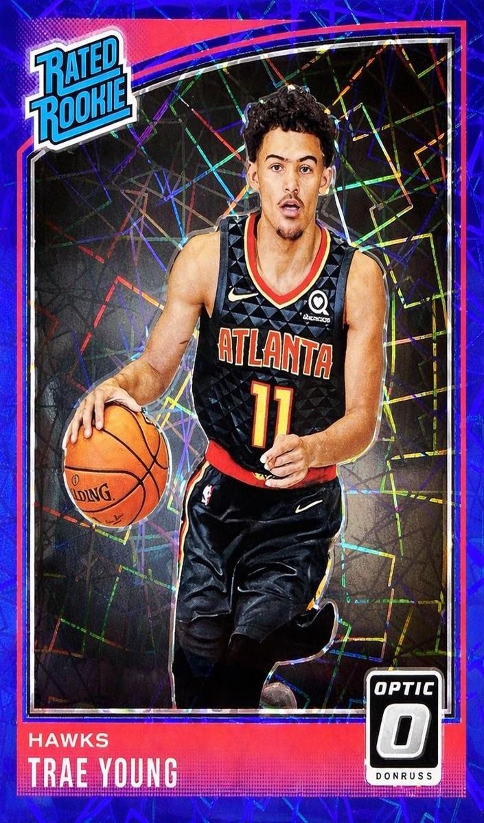2018 Trae Young [ Blue Velocity] #198