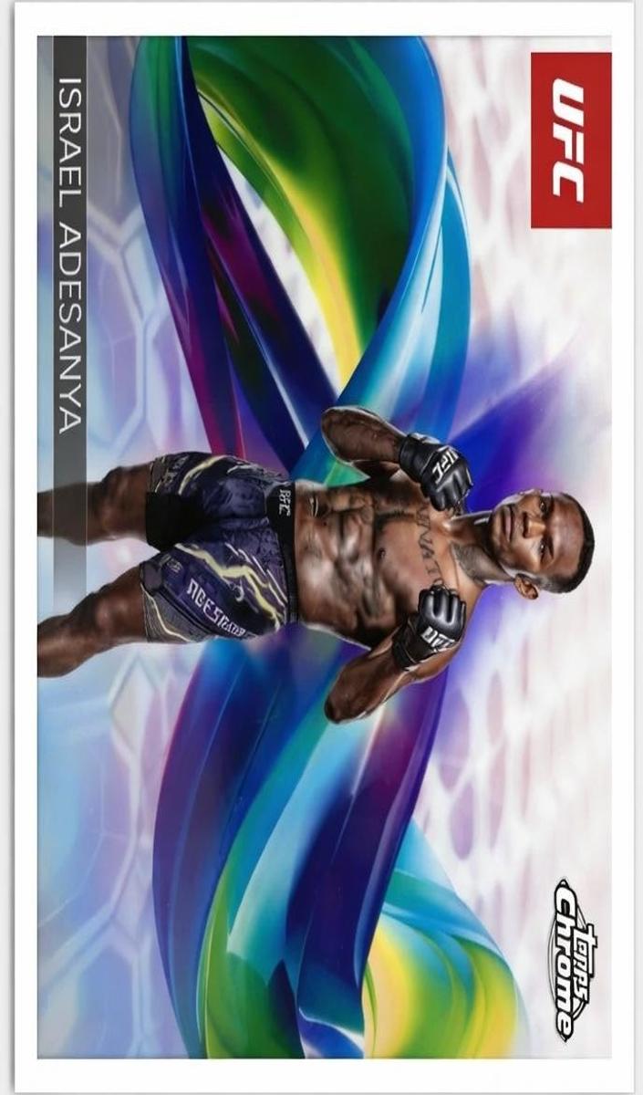 2025 Israel Adesanya #HEL-10