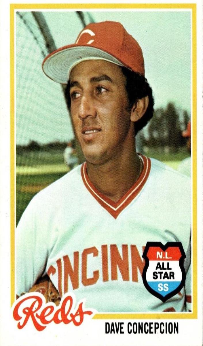 1978 Topps Dave Concepcion #180 card