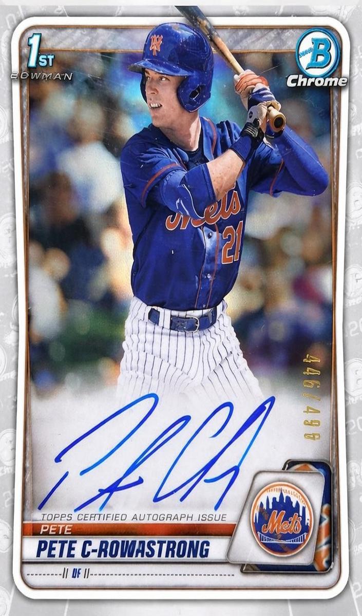 2020 Pete Crow-Armstrong [Refractor] #CDA-PC