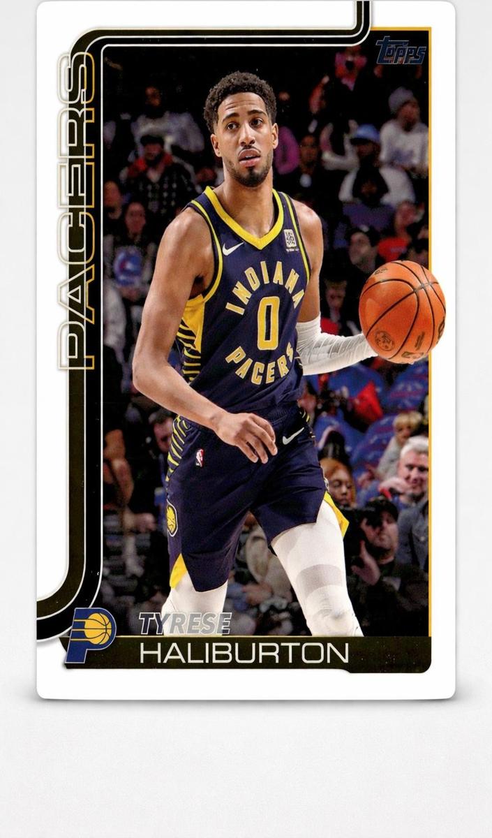 Tyrese Haliburton 2025 Topps Basketball card