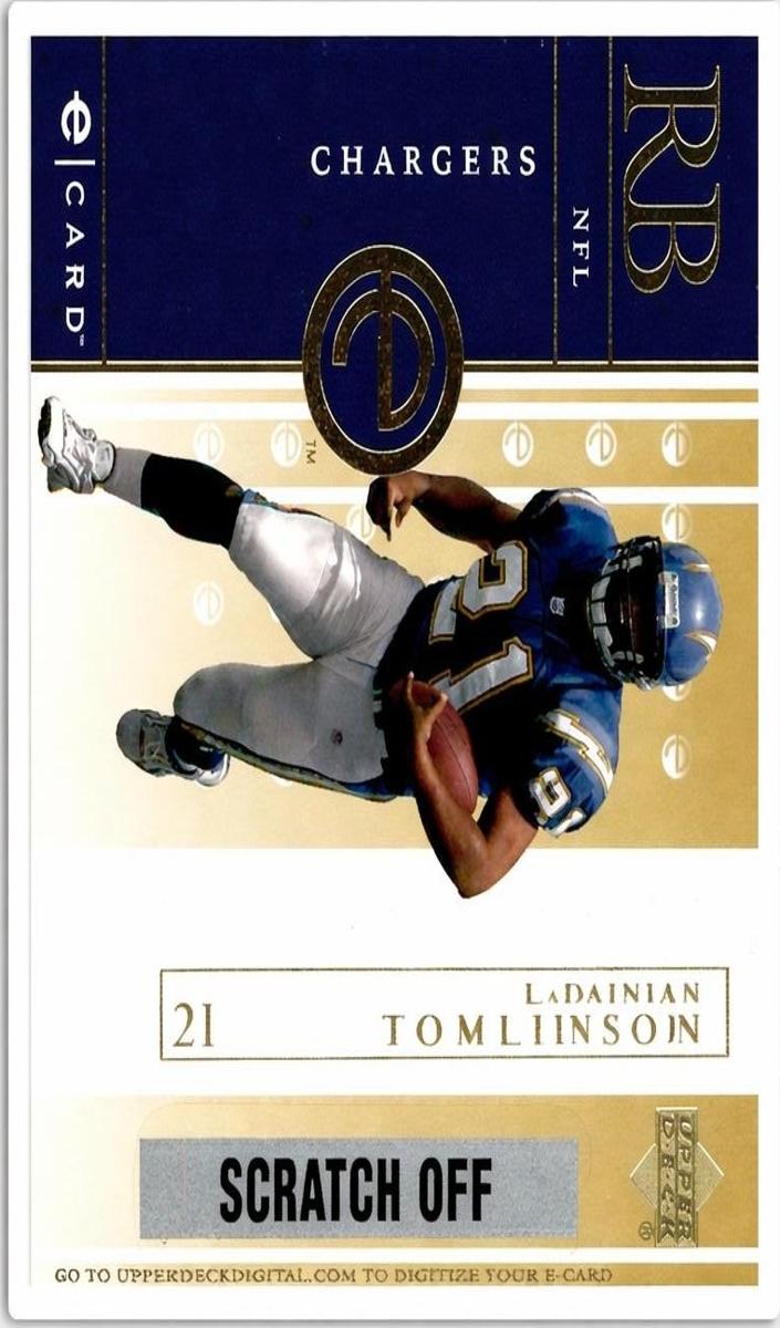 2001 LaDainian Tomlinson #E-LT