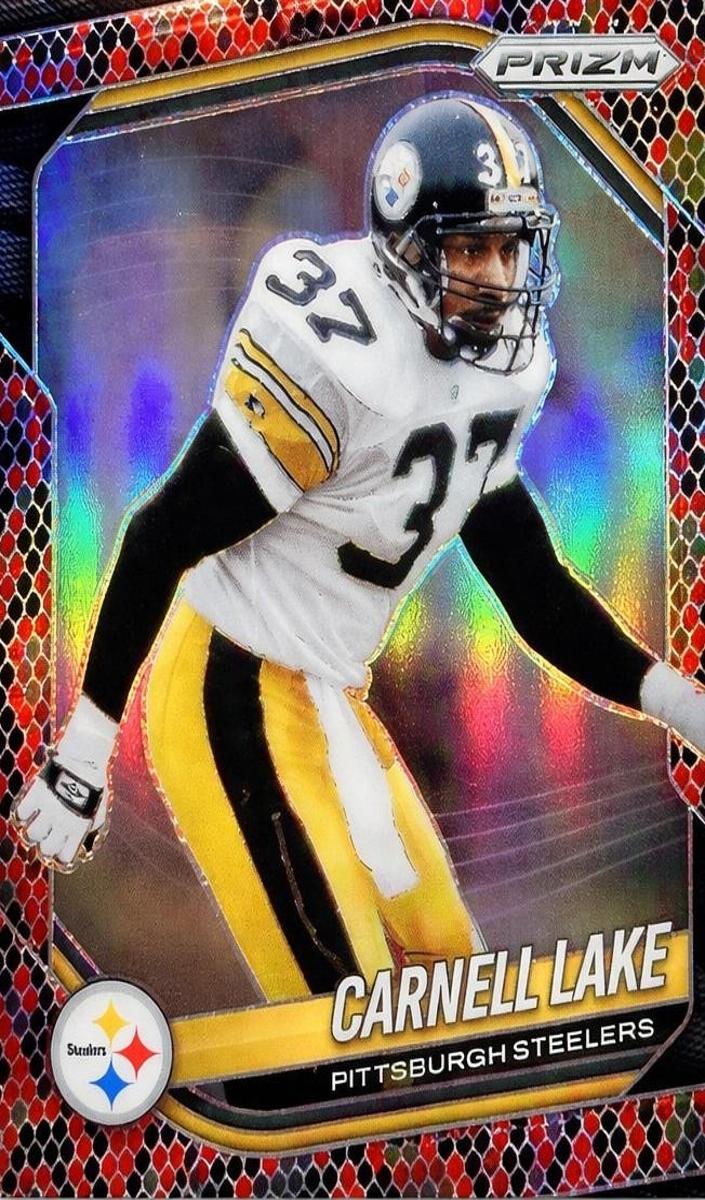 Carnell Lake 2025 Prizm Football card
