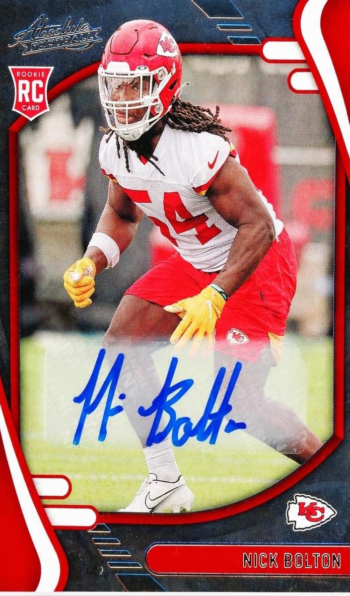 2021 Panini Absolute Nick Bolton #162 card