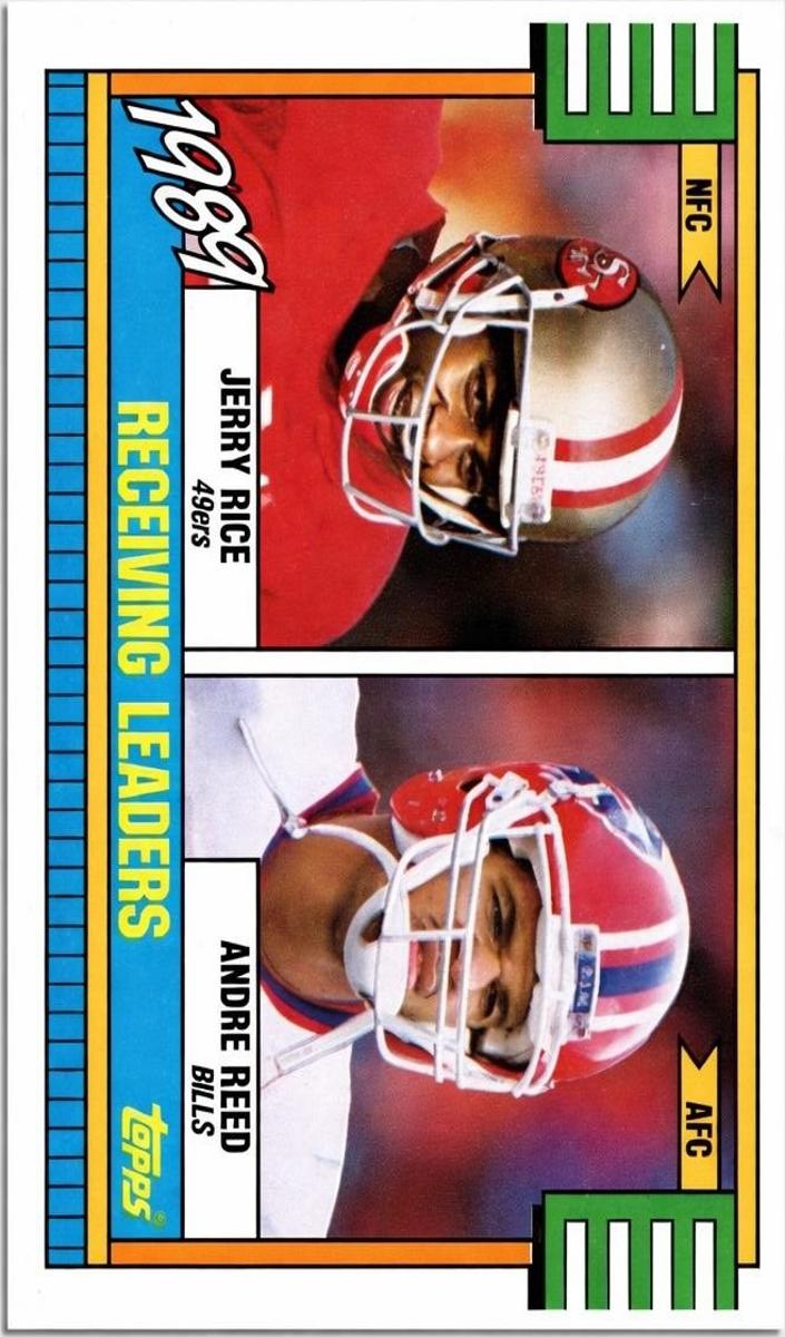 1990 Topps Jerry Rice #431 card
