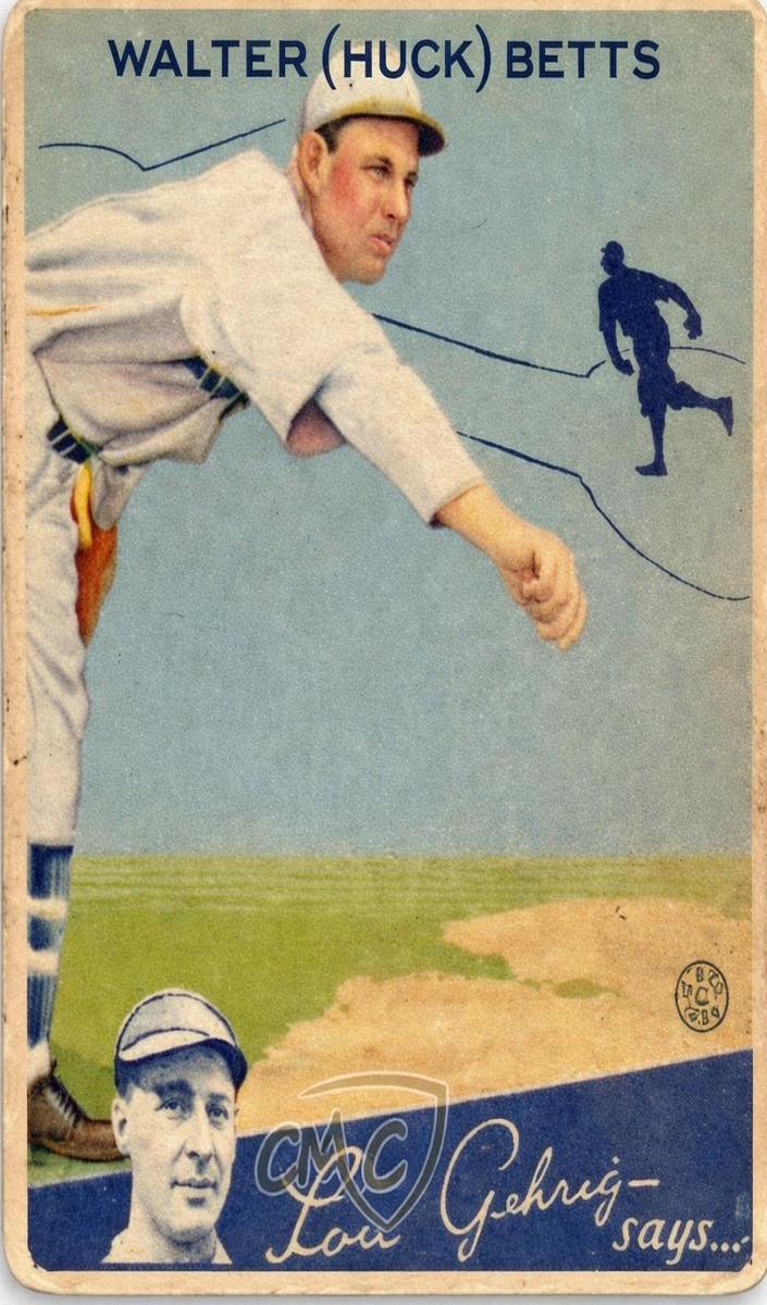 1934 Huck Betts #36